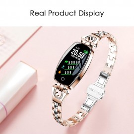 H8 Smart Bracelet Women Watch  IP67 Waterproof Heart Rate Sleep Monitor Smart Band Blood Pressure Smart Watch Band for IOS Android Fitness bracelet