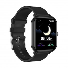 Q9 pro Smart Bracelet Sports Watch 1.7'' TFT Full-touch Screen Body Temperature Monitor 45-day Long Standby Health Monitor 24-Sports Mode Compatible with Android iOS