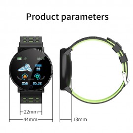 Intelligent Watch Color Screen BT Sports IP68 Waterproof Watch Steps Counting Blood Pressure Heart Rate Monitoring Fitness Watch