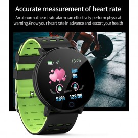 Intelligent Watch Color Screen BT Sports IP68 Waterproof Watch Steps Counting Blood Pressure Heart Rate Monitoring Fitness Watch