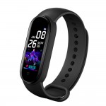 0.96-Inch Smart Bracelet BT Intelligent Watch Sport Fitness Tracker Blood Pressure Heart Rate Monitor Blood Oxygen Health Monitoring Two-way Lookup IP67 Waterproof Wristband