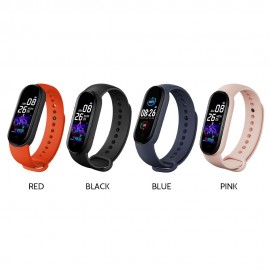 0.96-Inch Smart Bracelet BT Intelligent Watch Sport Fitness Tracker Blood Pressure Heart Rate Monitor Blood Oxygen Health Monitoring Two-way Lookup IP67 Waterproof Wristband