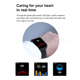 X8 2 in 1 Smart Bracelet with Wireless Earbuds 1.54-Inch IPS Full-Touch Screen BT5.0 Fitness Tracker IP67 Waterproof Sleep/Heart Rate/Blood Pressure Monitor Message/Call/Sedentary Reminder Remote Camera Music Control Compatible with Android iOS