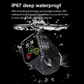 X8 2 in 1 Smart Bracelet with Wireless Earbuds 1.54-Inch IPS Full-Touch Screen BT5.0 Fitness Tracker IP67 Waterproof Sleep/Heart Rate/Blood Pressure Monitor Message/Call/Sedentary Reminder Remote Camera Music Control Compatible with Android iOS