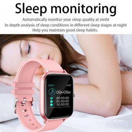 P6 BT Call Smart Bracelet 1.54'' TFT Full-Touch Screen BT3.0+4.0 IP67 Waterproof Custom Dial/3 Menu Styles Sleep/Heart Rate/Blood Pressure Monitor Multiple Sports Mode Message/Call Reminder Music Control/Remote Camera Compatible with Android iOS