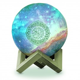 New Style QB512 Muslim Gift The Koran Three Dimensional BT Speaker Moon Light Player