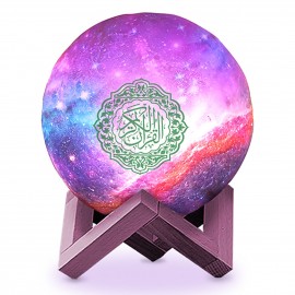 New Style QB512 Muslim Gift The Koran Three Dimensional BT Speaker Moon Light Player