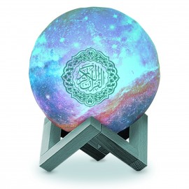 New Style QB512 Muslim Gift The Koran Three Dimensional BT Speaker Moon Light Player