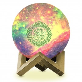 New Style QB512 Muslim Gift The Koran Three Dimensional BT Speaker Moon Light Player