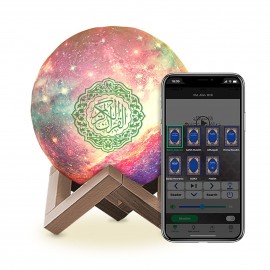 New Style QB512 Muslim Gift The Koran Three Dimensional BT Speaker Moon Light Player