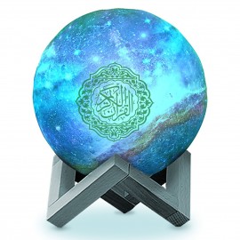 New Style QB512 Muslim Gift The Koran Three Dimensional BT Speaker Moon Light Player