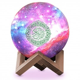 New Style QB512 Muslim Gift The Koran Three Dimensional BT Speaker Moon Light Player