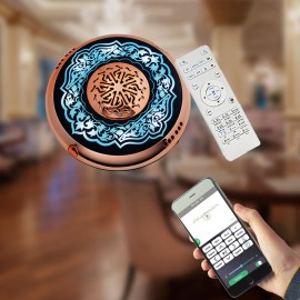 SQ712 Equantu Aromatherapy The Quran Speaker 8GB USB Charge BT Connection Adjustable Lighting Color Player