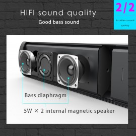 BS-41A Multifunction Sound Bar BT Speaker Home Theater Wall TV Surround Sound Sound-Stereo Wall-mounted Sound Machine Subwoofer Soundbar