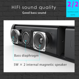 BS-41A Multifunction Sound Bar BT Speaker Home Theater Wall TV Surround Sound Sound-Stereo Wall-mounted Sound Machine Subwoofer Soundbar