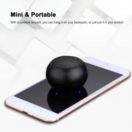 Mini Speaker Wireless Bluetooth Speaker TWS Connection Pocket-sized Portable Sound Box Hands-free with Mic for iOS Android Smartphone Tablet PC