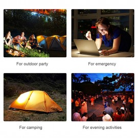 LED Camping Light Portable Lantern Wireless Stereo Bluetooth Speaker Loudspeaker Qi Standard Wireless Charger Outdoor Emergency Light