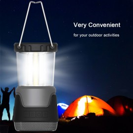 LED Camping Light Portable Lantern Wireless Stereo Bluetooth Speaker Loudspeaker Qi Standard Wireless Charger Outdoor Emergency Light