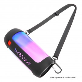 Speaker Cover Compatible with JBL Pulse 4 Protective Case Portable Travel Bag Storage Case with Shoulder Strap Climbing Hook