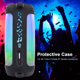 Speaker Cover Compatible with JBL Pulse 4 Protective Case Portable Travel Bag Storage Case with Shoulder Strap Climbing Hook