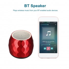 BM2C Mini Speaker TWS Connection Wireless Bluetooth Speakers with Lanyard Portable Sound Box Remote Shutter Rechargeable Battery Hands-free with Mic