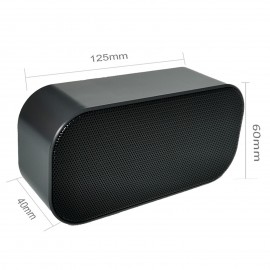 Computer Speaker USB Powered USB Speaker for Desktop Windows PC Laptop Portable USB Desktop Music Player Plug and Play Black 5010