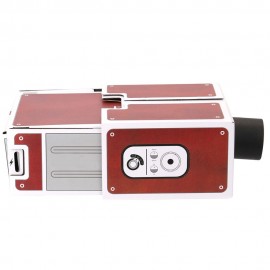 Mini Smart Phone Projector Cinema Portable Home Use DIY Cardboard Projector Family Entertainment Projective Device