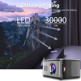 SD40 LCD Projector LED 1080P Home Theater 500 Lumens 1000:1 Contrast Ratio with HD USB Port