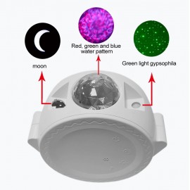 USB Romantic LED Starry Night Lamp 3D Star Projector Decor Light for Kids Bedroom Night Light Nebula Projector