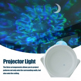 USB Romantic LED Starry Night Lamp 3D Star Projector Decor Light for Kids Bedroom Night Light Nebula Projector