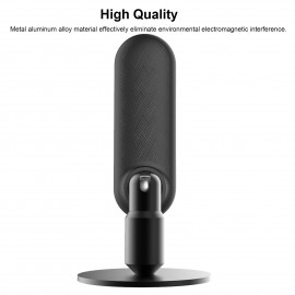 M1 USB Microphone Plug & Play MIC Noise Cancelling 360° Sound Pick-up USB Desktop Mic Volume Control PC Microphone Mic Stand to Meeting Gaming Streaming Podcasting Recording