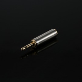 Gold-plated 2.5 mm Male to 3.5 mm Female Audio Stereo Headphone Converter Adapter