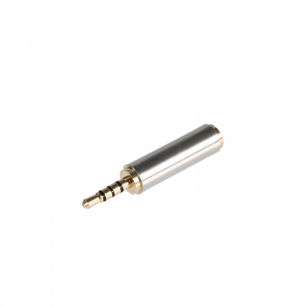 Gold-plated 2.5 mm Male to 3.5 mm Female Audio Stereo Headphone Converter Adapter