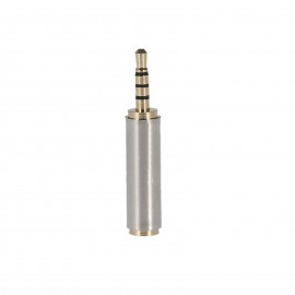 Gold-plated 2.5 mm Male to 3.5 mm Female Audio Stereo Headphone Converter Adapter