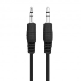 1m 3.5mm Male to 3.5mm Male Audio Cable 3.5mm Jack Audio Cable AUX Wire for Car Headphone Speaker Black