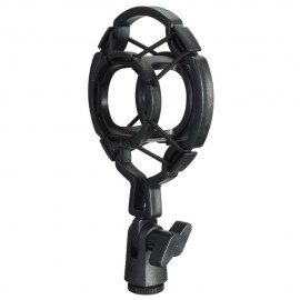 Universal Shock-proof Microphone Mount Plastic Studio Mic Holder Stand Clip For Large Diaphram Condenser