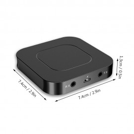 BT13 Bluetooth 5.0 Transmitter Receiver 3.5MM AUX Stereo for PC TV Car Headphones Wireless Adapter