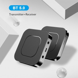 BT13 Bluetooth 5.0 Transmitter Receiver 3.5MM AUX Stereo for PC TV Car Headphones Wireless Adapter