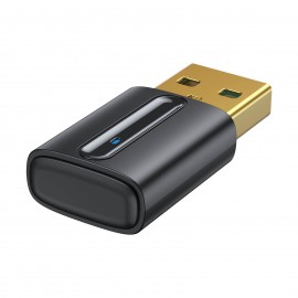 USB Bluetooth 5.0 Audio Transmitter Wireless Audio Dongle Adapter Hands-free with Microphone for TV Laptop Desktop PC